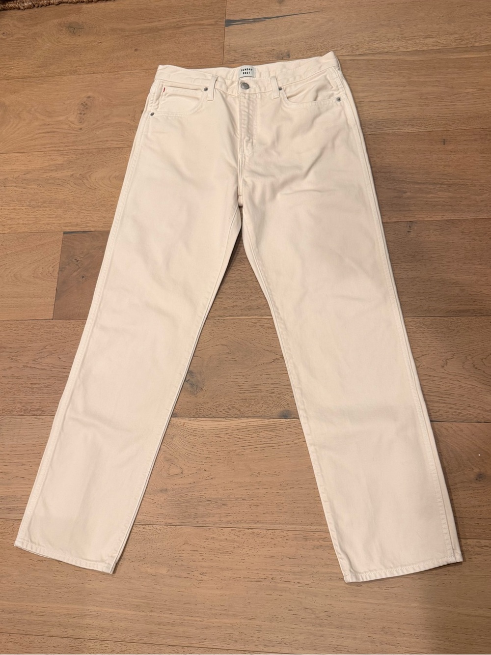EUC Size 6 Sunday Best Jaden Aritzia 5- pocket denim jeans